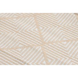 DKD Home Decor Alfombra Gris Beige 210 x 150 x 1 cm (4 Unidades)