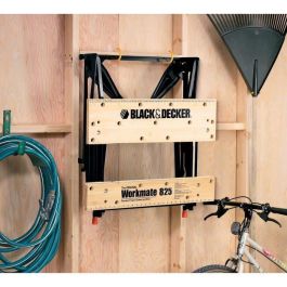 Tornillo de banco plegable - BLACK+DECKER - WM825-XJ - sujeción manual - carga máxima 250 kg