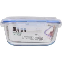 Quttin Fiambrera Rectangular Hermética 25 x 21 cm 2.4 L
