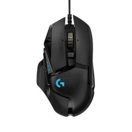 Logitech 910-005471 Mouse para Gaming G502 Hero Sensor Óptico HERO 16K, 11 Botones, RGB LIGHTSYNC, Peso Ajustable Precio: 50.49999977. SKU: S7801313