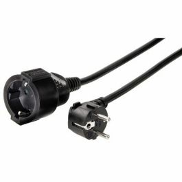 HAMA Cable extension Schucko 2m Negro