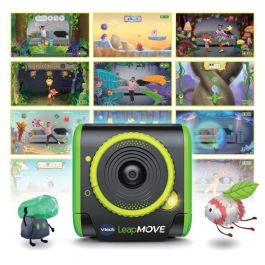 Vtech VTE3417766187055 Consola de TV LeapMove, Educativa, 25 Juegos y Aventuras, No Requiere Control, para Niños de 4+ Años
