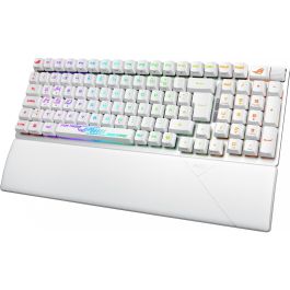 Asus ROG Strix Scope II 96 RX Wireless WHT Teclado Gaming Inalámbrico/Alámbrico, 96%, Switch Óptico, RGB, Blanco Precio: 300.68999972. SKU: B1ACL72KT6