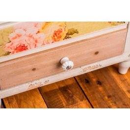 Rei e524 Blister 4 Pomos Redondos para Mueble en Porcelana Acabado Blanco Ø28mm