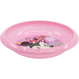 Licensing Cuenco Infantil Minnie Mouse CZ11377 Disney Plástico Alimentario Reciclable Libre de BPA Resistente Fácil de Limpiar Apto para Niños 4 Años 16.7x3.3 cm