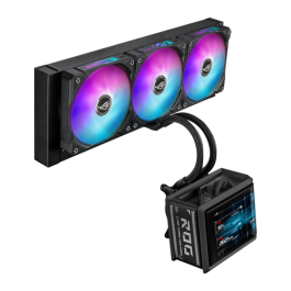 ASUS ROG 90RC0151-B0EAY0 Refrigeración Líquida AIO Ryuo IV SLC 360 ARGB, 3x 12cm, Sockets LGA 1700/AM4/AM5, Negro