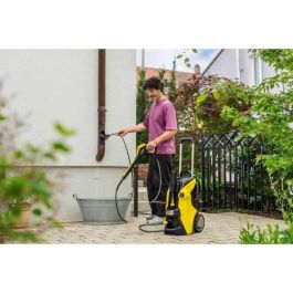 Karcher Desatascador de desagües 7,5 m con manguera reforzada y 2 boquillas (360° y convencional) para limpieza de tuberías e hidrolimpiadoras.