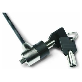 Dicota D30835 Cable de Seguridad T-Lock Value, Cierre con Llave, Acero, 2 m