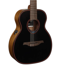 LAG Guitarra Acústica Travel Nylon Blue Wave AE Blue Wave 1 Tapa Cedro Rojo Macizo Fondo Caoba Satinado Precio: 593.252352. SKU: B1ENVKS4W6