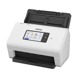 BROTHER Escaner profesional ADS4900W de alta velocidad a doble cara con pantalla tactil, tarjeta de red, WiFi