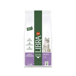 Affinity Libra Feline Adult Sterilized Alimento Húmedo para Gatos Esterilizados Sabor Pollo y Pavo, 1.5 kg Precio: 8.5900001. SKU: B15FAZNYAN