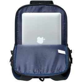 Rivacase 8435 Mochila para portátil 15.6-16" ECO Tegel Negro - Tela Poliéster Resistente al agua y rayones