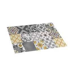 Cintacor - Stor Planet Alfombra vinílica Croma patch gris-ámbar 45x75 cm, antideslizante, superficie lavable Precio: 15.68999982. SKU: S7909679