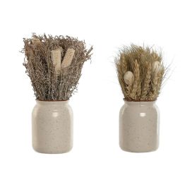 Planta Shabby DKD Home Decor Beige Natural 13 x 25 x 13 cm (2 Unidades) Precio: 22.79000031. SKU: B1EFGX5E5L