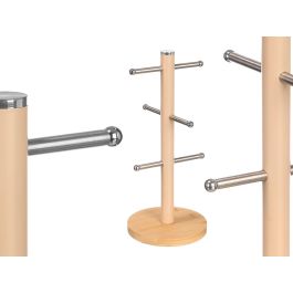 Kinvara Soporte para 6 Tazas de Bambú y Hierro Color Crema 15x34x15 cm (Set de 12) Kinvara Soporte para 6 Tazas de Bambú y Hierro Color Crema 15x34x15 cm (Set de 12) Precio: 89.24718. SKU: B13A8VX8M4