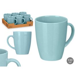 Vessia Jarra Mug Azul Claro de cerámica 330 ml 11x10x8 cm con acabado brillo (24 Unidades) Precio: 28.58999979. SKU: B19B8R7AZ5
