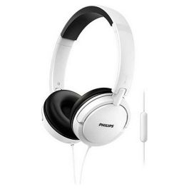 Auriculares de Diadema Philips Blanco Con cable Auriculares de Diadema Philips Blanco Con cable Precio: 12.50000059. SKU: S6501748