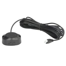 M-Tech Sensores de Aparcamiento CP7 con Zumbador, 4 Sensores Plateados para Asistencia de Marcha Atrás, Compatible con 12V DC