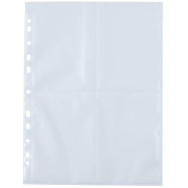 HERMA Fotosichthüllen 100 x 150 mm alto, blanco, 250 Hojas