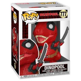 FUNKO Figura POP Marvel Deadpool 30th Dinopool Vinilo 9cm