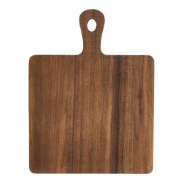 Home Deco Factory Tabla de Acacia Redonda o Cuadrada para Cortar o Servir - Colección Cocooning