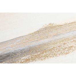 DKD Home Decor Cuadro Moderno Abstracto de Lienzo y Pino Pintado a Mano Beige Gris 120 cm Alto x 90 cm Ancho (Set de 2) DKD Home Decor Cuadro Moderno Abstracto de Lienzo y Pino Pintado a Mano Beige Gris 120 cm Alto x 90 cm Ancho (Set de 2)