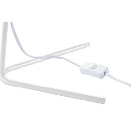 DKD Home Decor Lámpara Sobremesa Moderno Dorado Blanco Beige Metal Lino 31 x 57 x 25 cm (2 Unidades)