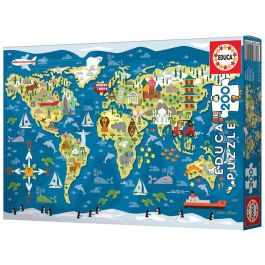Puzzle 200 piezas mapamundi Puzzle 200 piezas mapamundi