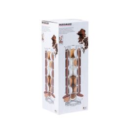 Fackelmann Juego de Café con Portacápsulas Dolce Gusto y Espumador de Leche FAC1717199483606