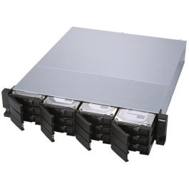 Qnap TL-R1200S-RP Unidad de Expansión JBOD 12 Bahías 2U Rack SATA 2.5/3.5" Fuente Redundante SAS 6Gb/s