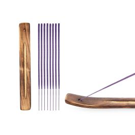 Set 50 Barras Incienso Lavanda con Soporte de Madera 12x29.5x2 cm - Acorde (24 Unidades) Set 50 Barras Incienso Lavanda con Soporte de Madera 12x29.5x2 cm - Acorde (24 Unidades)