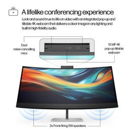 HP Series 7 Pro 39.7 inch 5K2K Conferencing Monitor-740pm HP Series 7 Pro 39.7 inch 5K2K Conferencing Monitor-740pm