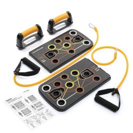 Sistema de Entrenamiento con Bandas de Resistencia y Guía de Ejercicios Pulsher InnovaGoods Sistema de Entrenamiento con Bandas de Resistencia y Guía de Ejercicios Pulsher InnovaGoods