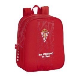 Cartera Escolar Safta Sporting De Gijon Mochila Guarderia Adaptable A Carro 220x270x100 mm Precio: 13.50000025. SKU: S4301206