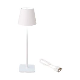 Lumineo Lámpara LED de Mesa Recargable, Regulable 63-153 Lúmenes, Selección de 3 Colores, Blanco, Ø11x37cm Precio: 16.89000038. SKU: B138CVG7W3