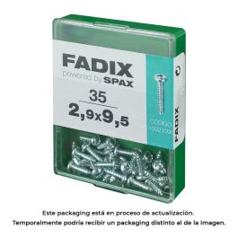 Fadix 10921096 Tornillo Rosca Chapa Cr Cinc Redonda 2,9x9,5mm Caja 35 Unidades Precio: 2.50000036. SKU: S7913600