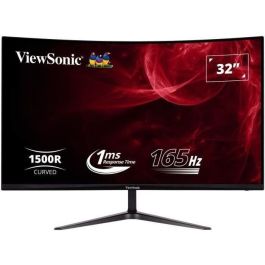 Pantalla curva para juegos de PC - VIEWSONIC VX3218 - PC - MHD - 32 FHD - Panel VA - 1 ms - 165Hz - DisplayPort - AMD FreeSync Precio: 248.50000021. SKU: S7160026