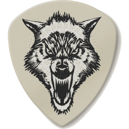 Dunlop Púas Signature Hetfield'sWhite Fang - Pack 24 Unidades, 0,73 Mm