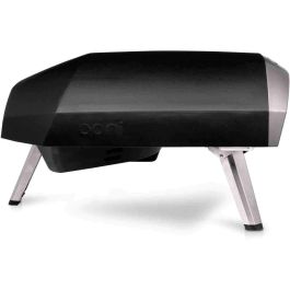 Ooni Koda 16 Horno de Pizza a Gas Negro Acero Inoxidable Temperatura 500°C Superficie Piedra 406x406mm