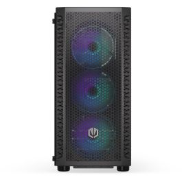 ENDORFY Signum 300 ARGB Black Torre PC ATX/micro ATX/Mini-ITX, Negra con Iluminación Multi y Ventana Lateral