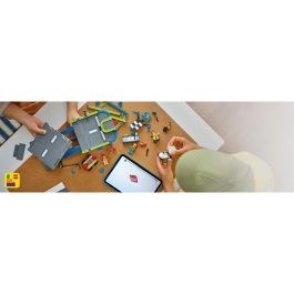 LEGO 60460 City Zero Limits: Race Car Ramp - Juego de Construcción para Niños +6 Años