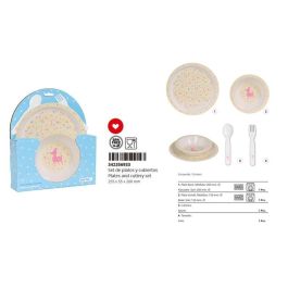 Set de Menaje Infantil Safta Forest Poliuretano (4 Piezas) Set de Menaje Infantil Safta Forest Poliuretano (4 Piezas)