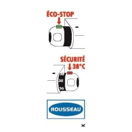 ROUSSEAU Grifo monomando termostático para baño y ducha Volga 2 - Orificio simple ROUSSEAU Grifo monomando termostático para baño y ducha Volga 2 - Orificio simple