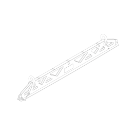 JBLPRO Barra de Suspensión 131.8 x 7.5 x 13.3 cm