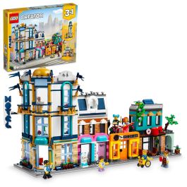 LEGO Creator 31141 The High Street, Juguete de Construcción con Rascacielos y Market Street, Idea de Regalo Precio: 138.78999959. SKU: B1HJG77XEL