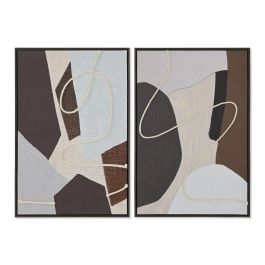 Cuadro Urban DKD Home Decor Beige Marron 4.5 x 93 x 63 cm (2 Unidades) Precio: 91.95000056. SKU: B18N67WZEE