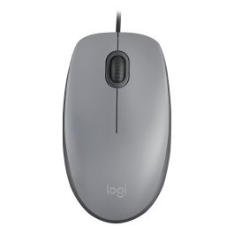 Logitech Ratón M110 Silent, Ratón Inalámbrico con Tecnología SilentTouch para Mayor Comodidad y Productividad, Diseño Ambidextro, Negro
