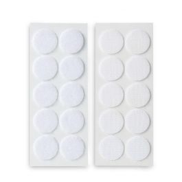 Inofix 2146-2 Discos adhesivos de cierre de gancho y bucle Ø20 mm blanco, reutilizable, resistente a altas temperaturas Precio: 2.50000036. SKU: B17L553FQC
