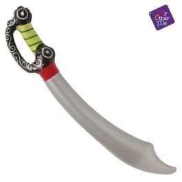Espada pirata hinchable 70 cm Espada pirata hinchable 70 cm