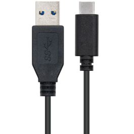 Cable USB 3.1 Nanocable 10.01.4001/ USB Tipo-C Macho - USB Macho/ 1m/ Negro Cable USB 3.1 Nanocable 10.01.4001/ USB Tipo-C Macho - USB Macho/ 1m/ Negro
